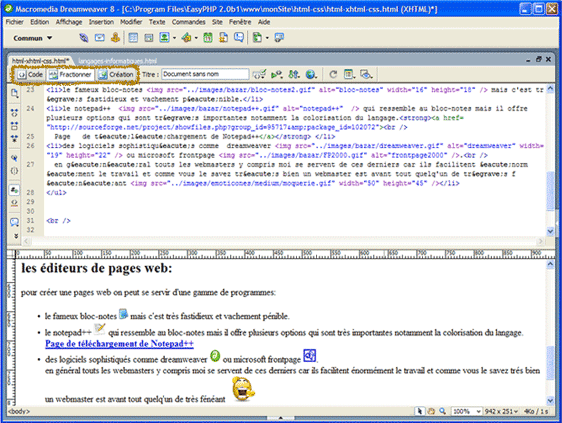 Dreamweaver